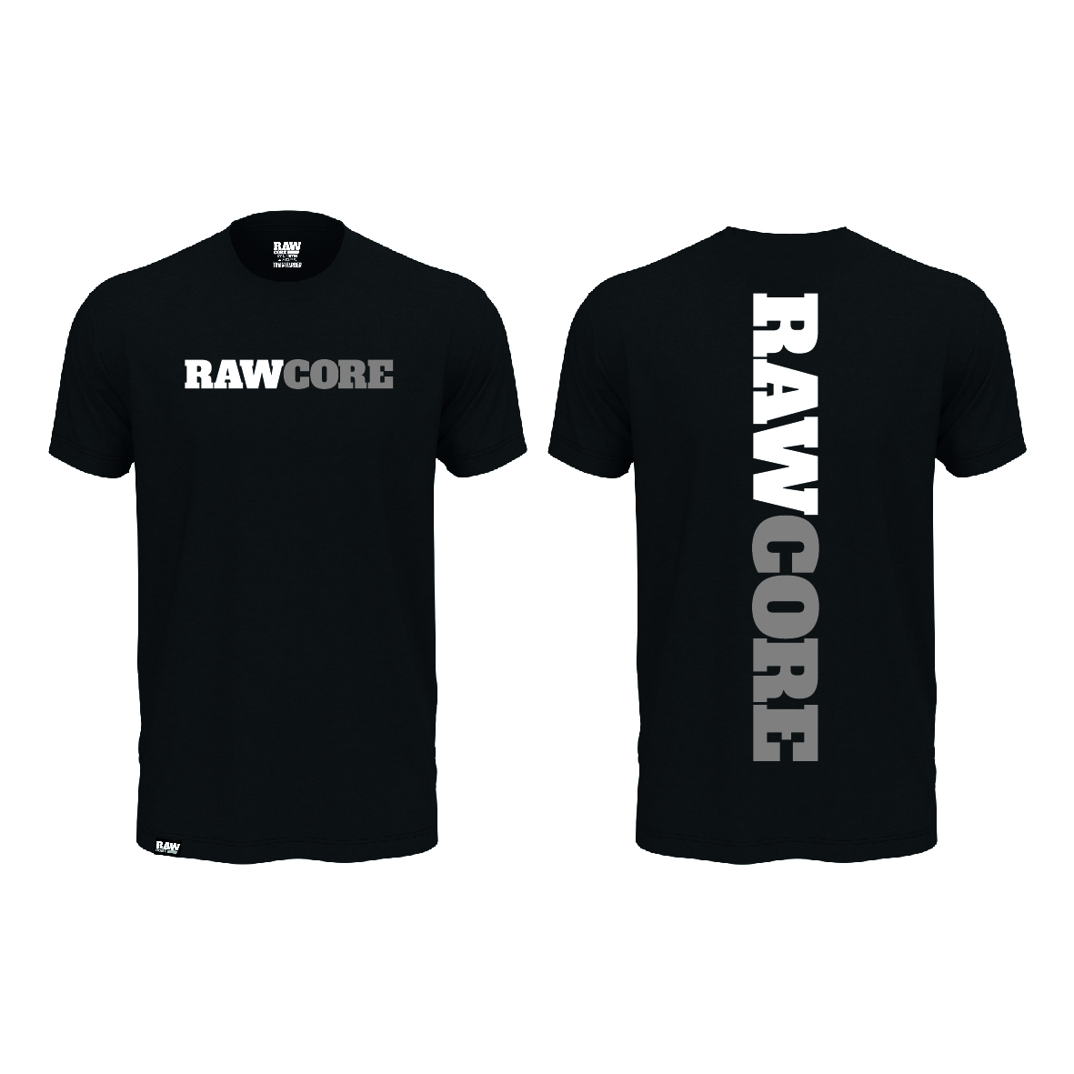 BASIC-LINE 1.0 T-Shirt RAWCORE schwarz