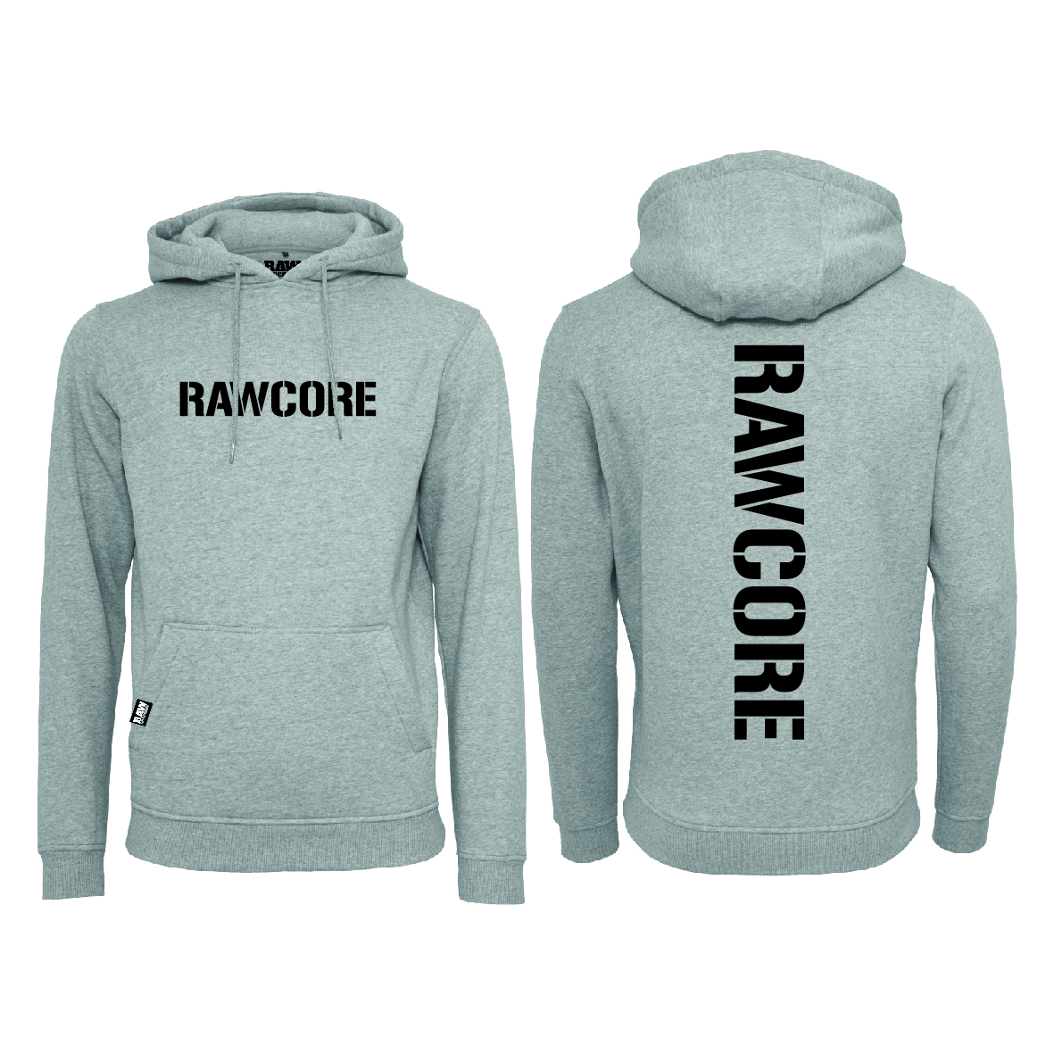 CROSS-LINE 1.0 Hoodie RAWCORE sportsgrey CROSS-LINE 1.0 Hoodie RAWCORE sportsgrey